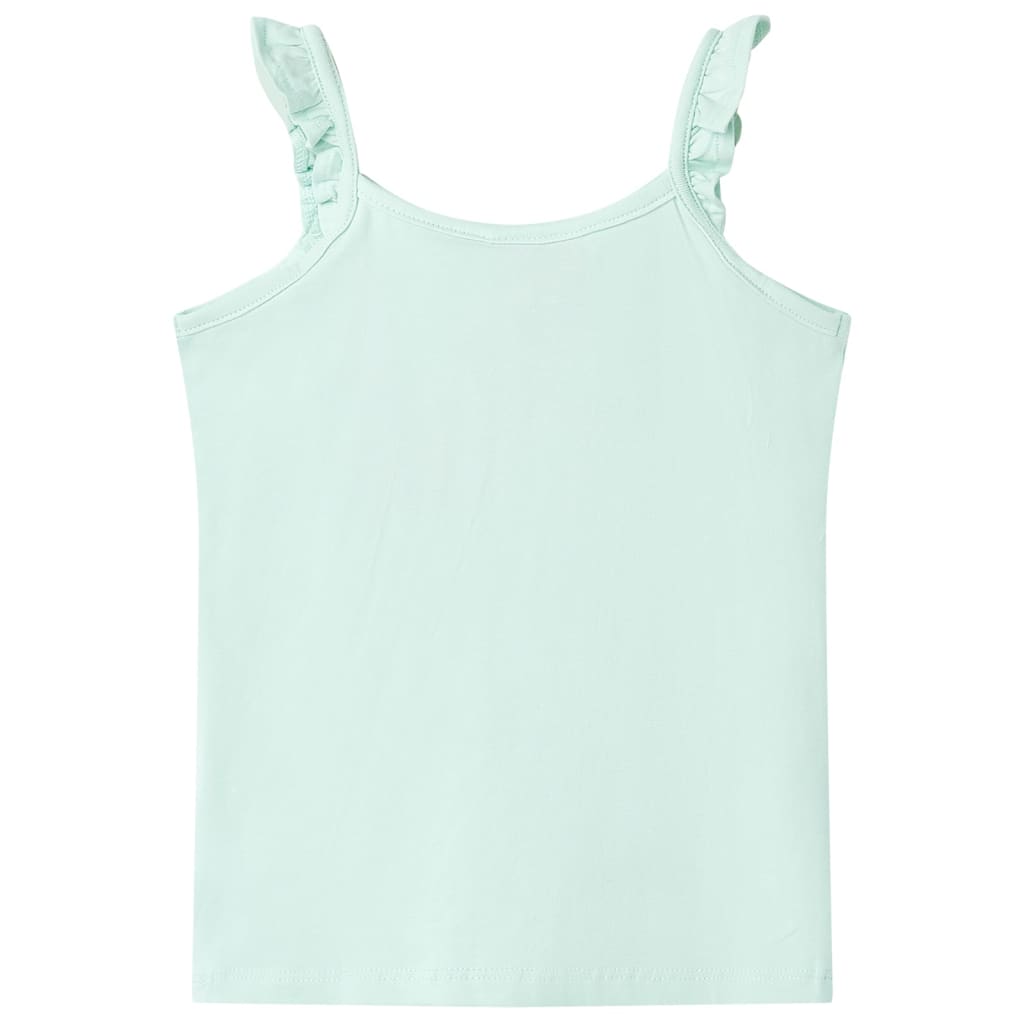 Vidaxl Children's Top 104 Light Mint -Colored