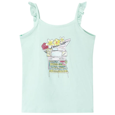 Vidaxl Children's Top 128 Light Mint -Colored