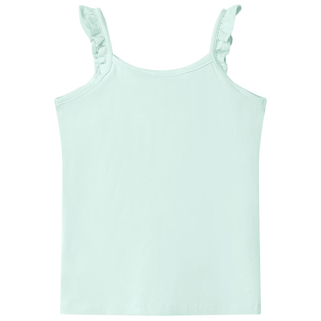 Vidaxl Top 140 Light Mint dei bambini