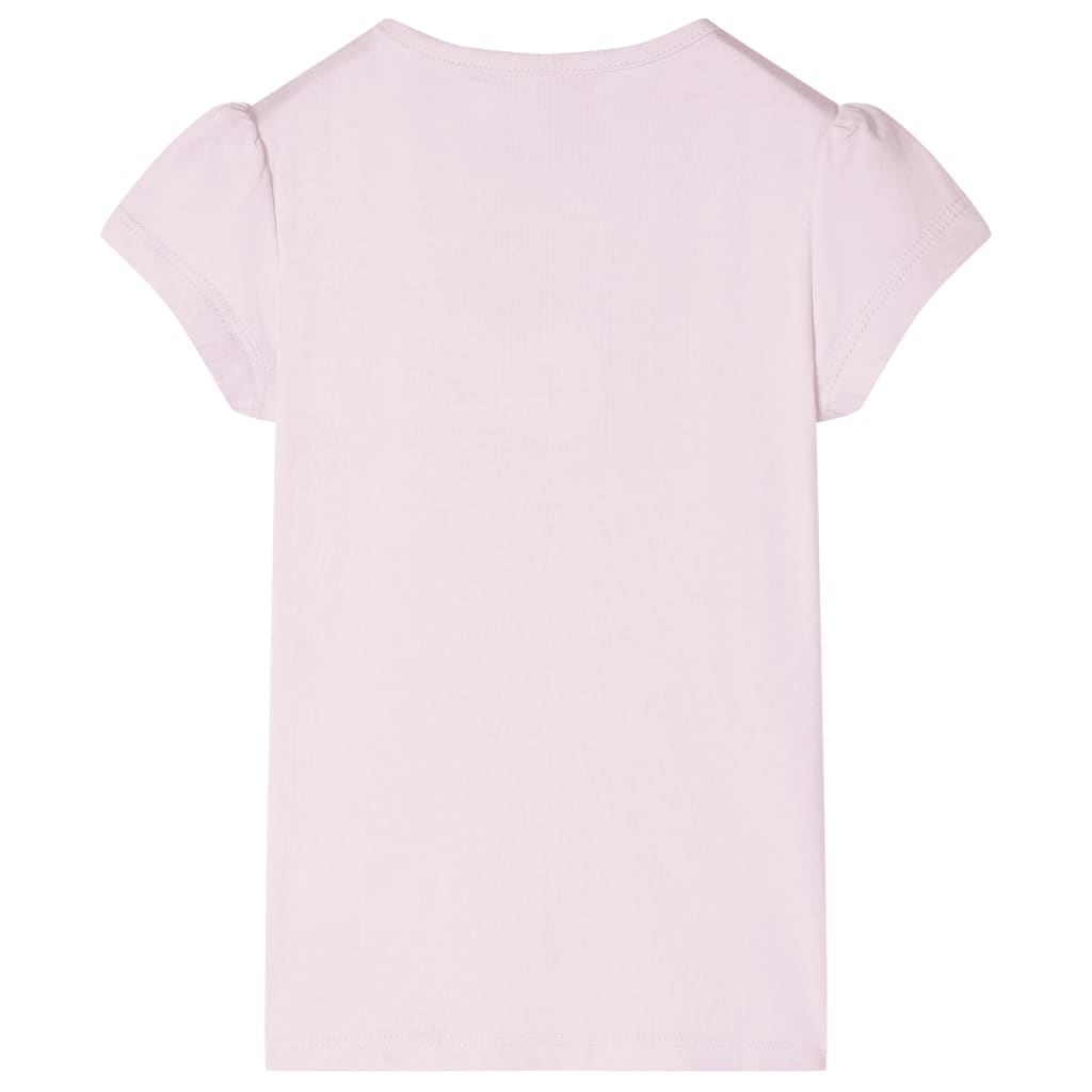 Camicia per bambini Vidaxl con maniche di cappuccio 92 rosa morbido