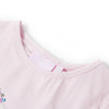 Camicia per bambini Vidaxl con maniche di cappuccio 104 rosa morbido