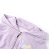 Vidaxl kindervest met capuchon 104 lila