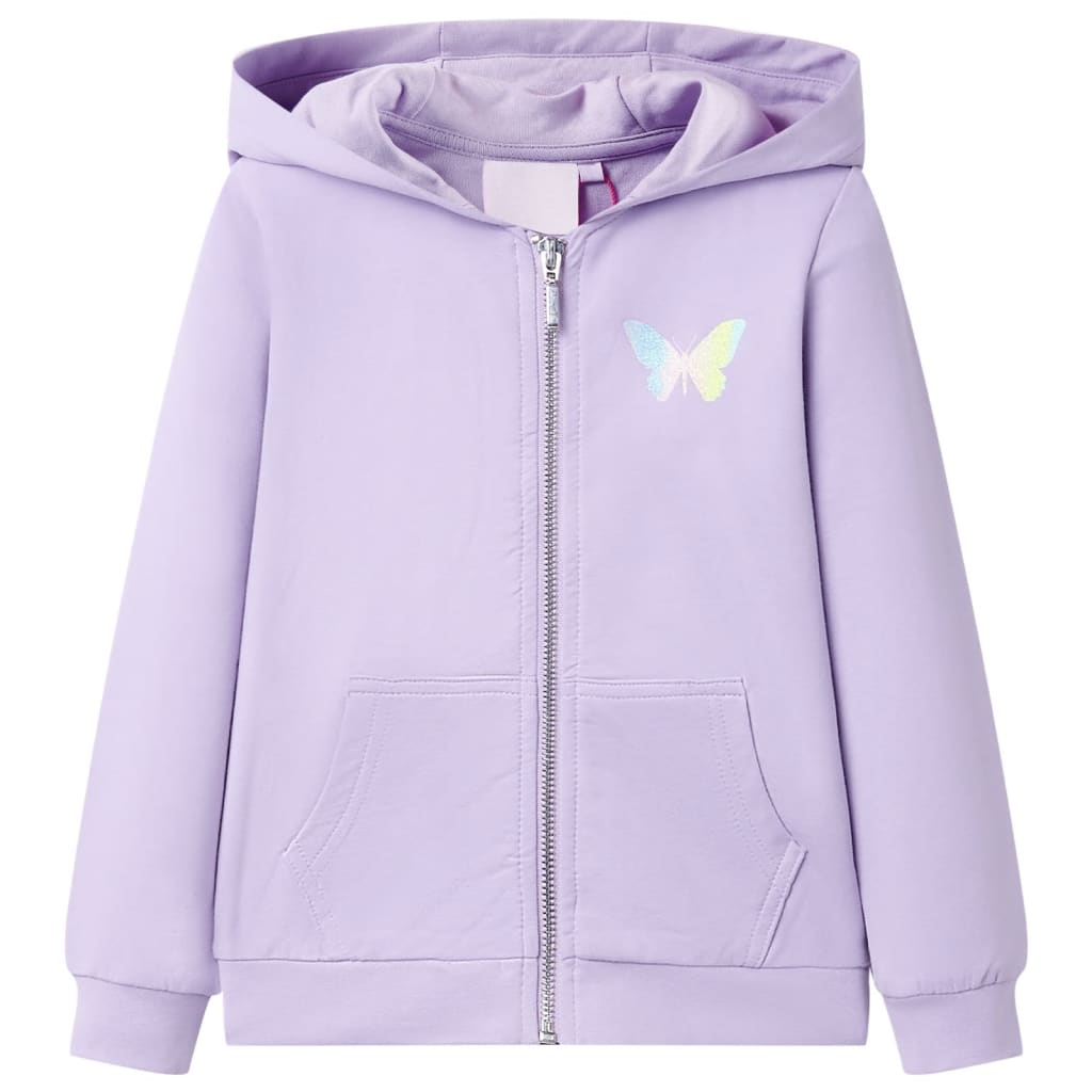 Vidaxl Children's Stupt with Hood 116 Lila