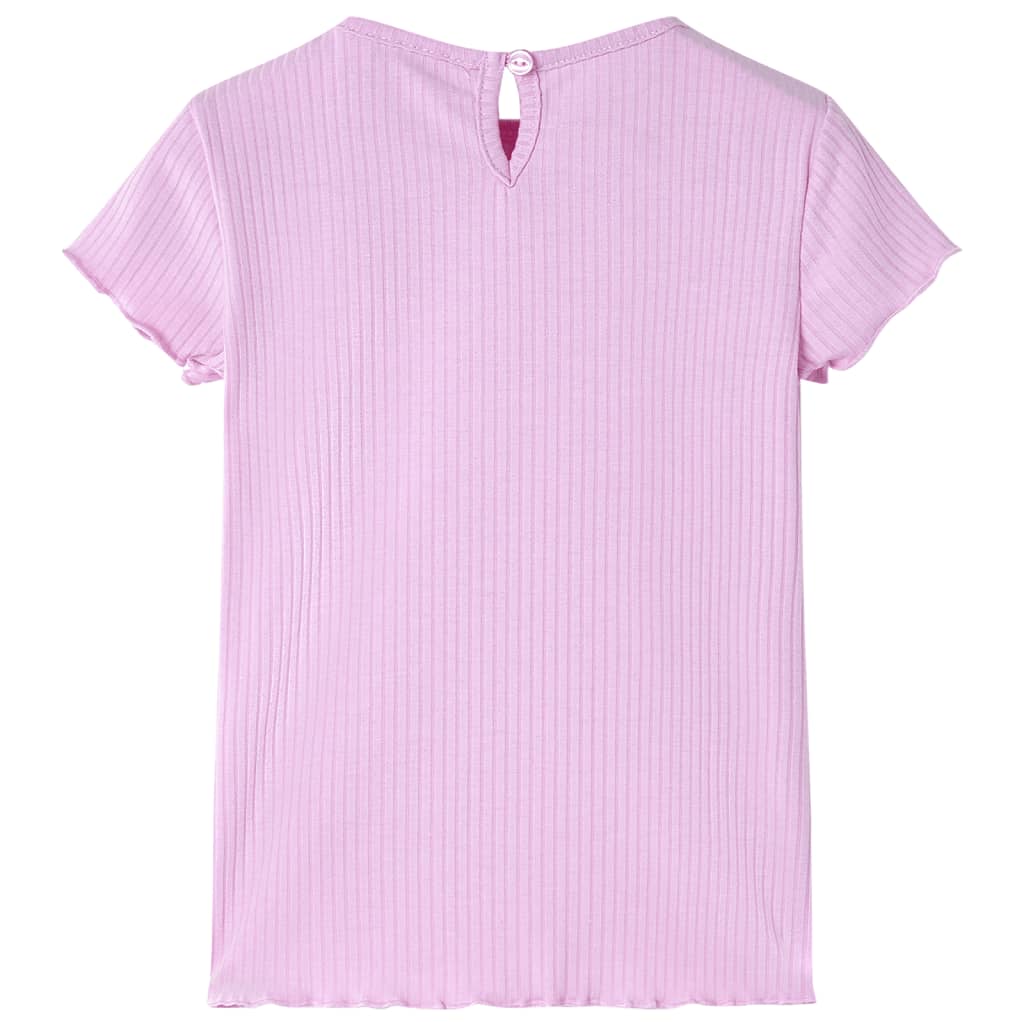 Vidaxl kindershirt 128 lichtroze