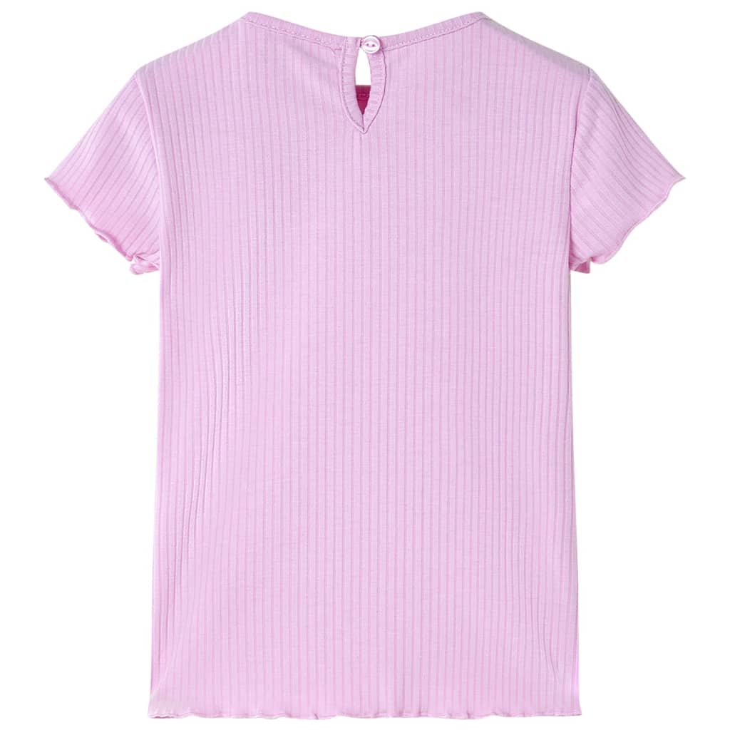 Vidaxl Shirt per bambini 140 rosa chiaro