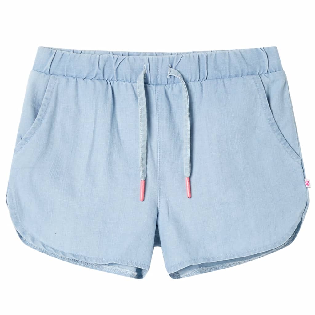 Vidaxl Shorts para niños 128 Soft Pivot Blue