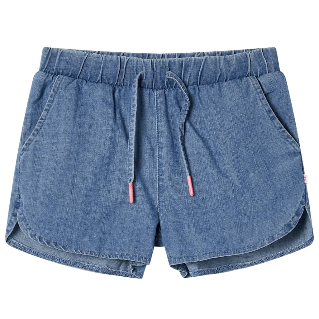 Vidaxl Shorts per bambini 92 denim blu