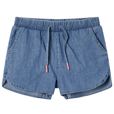 Vidaxl Shorts per bambini 92 denim blu