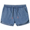Vidaxl kindershorts 104 denimblauw