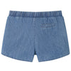 Vidaxl kindershorts 116 denimblauw