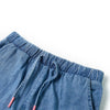 Vidaxl kindershorts 128 denimblauw