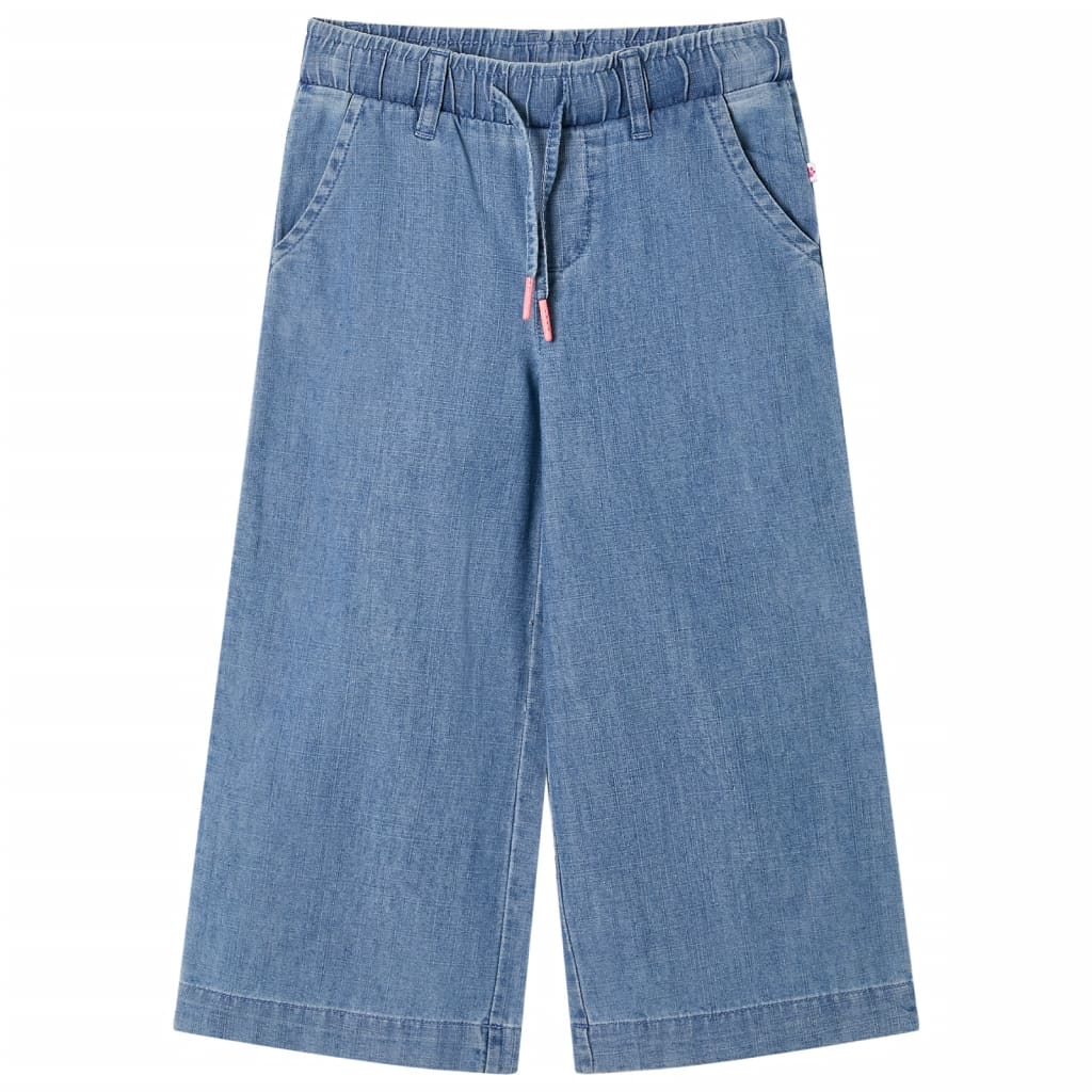 Vidaxl Kinderbroek 128 Denim Azul