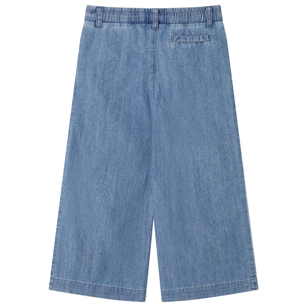 Vidaxl Kinderbroek 140 Denim Blue