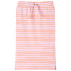 Gonna per bambini Vidaxl dritta con strisce 116 rosa