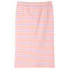 Gonna per bambini Vidaxl dritta con strisce 116 rosa