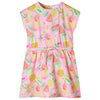 Vidaxl kinderjurk 104 zachtroze