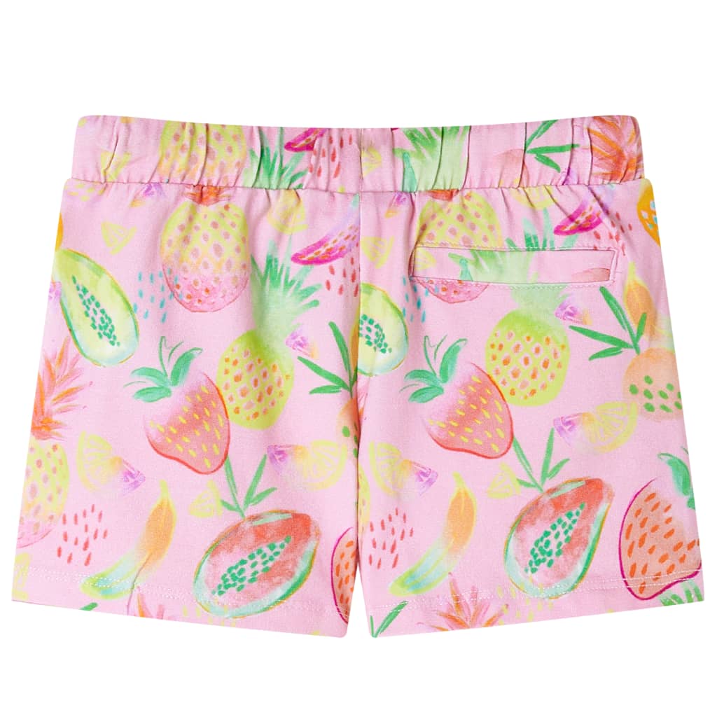 Vidaxl Children's Short with Trekoord 92 Morb Pink