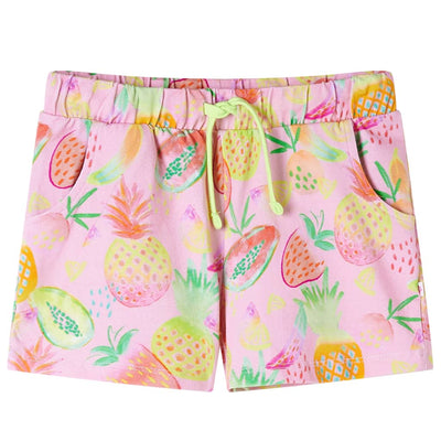 Vidaxl Children's Short with Trekoord 128 Morb Pink