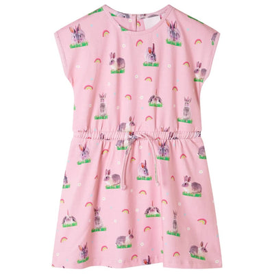 Vidaxl Dress per bambini 92 rosa chiaro