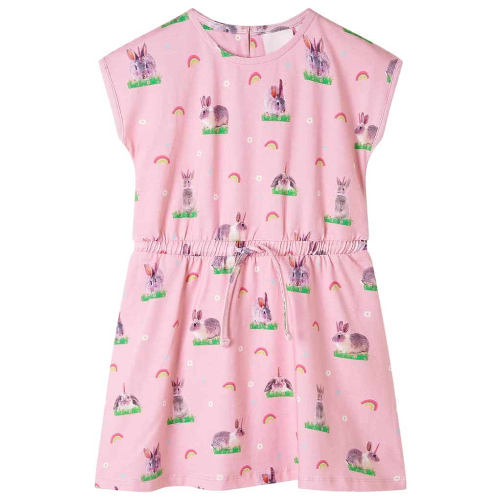 Vidaxl Dress per bambini 104 rosa chiaro