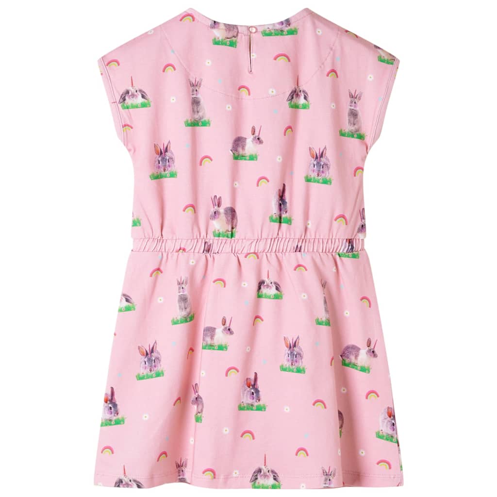 Vidaxl Dress per bambini 104 rosa chiaro