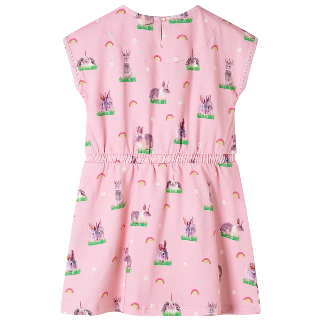 Vidaxl Dress per bambini 128 rosa chiaro