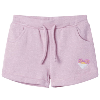 Vidaxl Shorts per bambini con Trekkoord 116 Mixed Lila