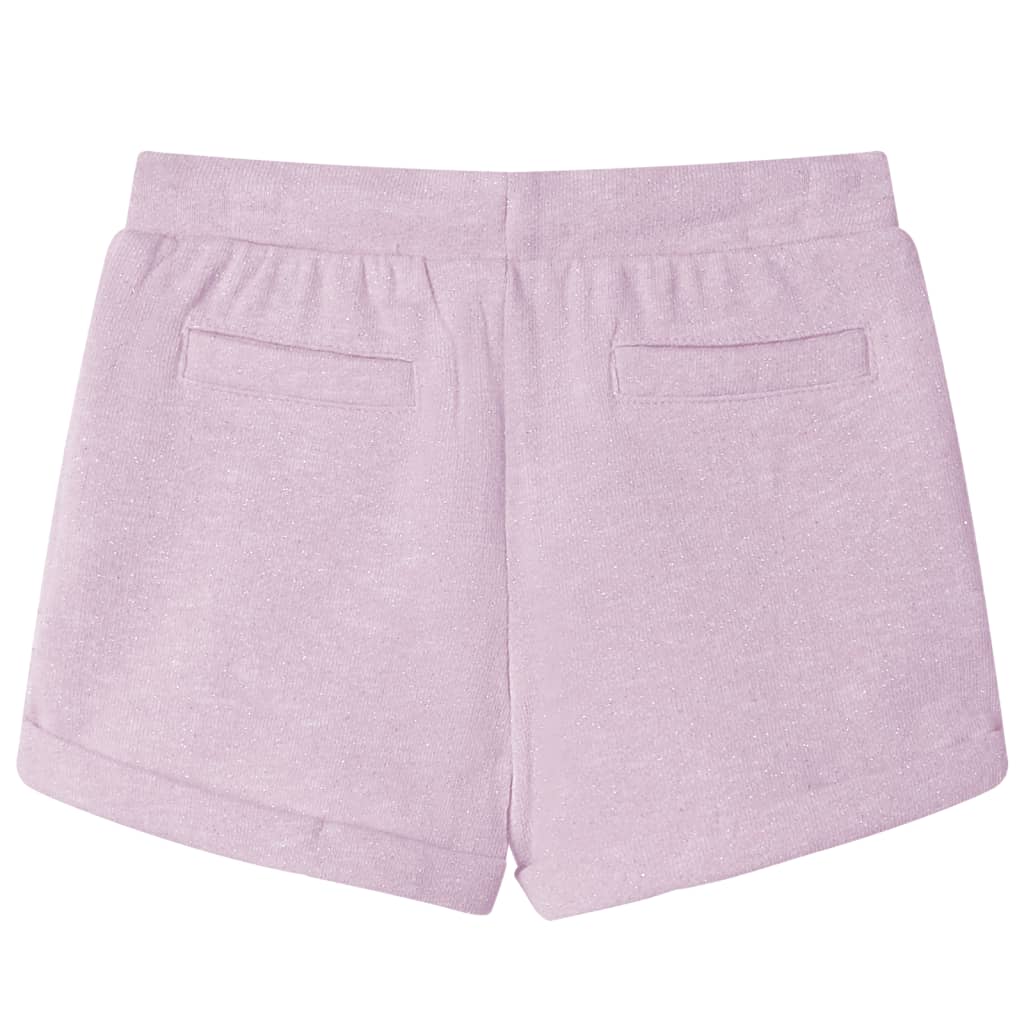 Vidaxl Shorts para niños con Trekkoord 116 Lila mixta