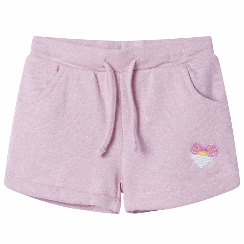 Vidaxl Shorts per bambini con Trekoord 128 Mixed Lila