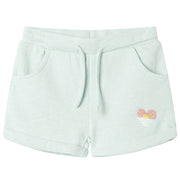 Vidaxl Shorts per bambini con Trekkoord 92 Mint Mint misto - afbeelding 1