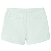 Vidaxl Shorts per bambini con Trekkoord 92 Mint Mint misto - afbeelding 2