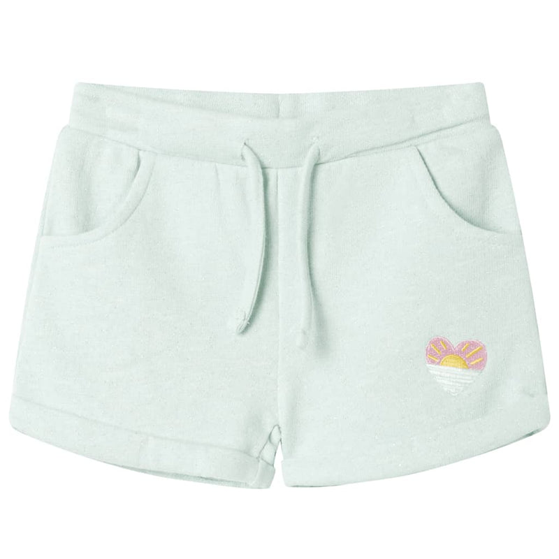 Vidaxl Shorts para niños con Trekoord 116 Mint Mint -Colorado