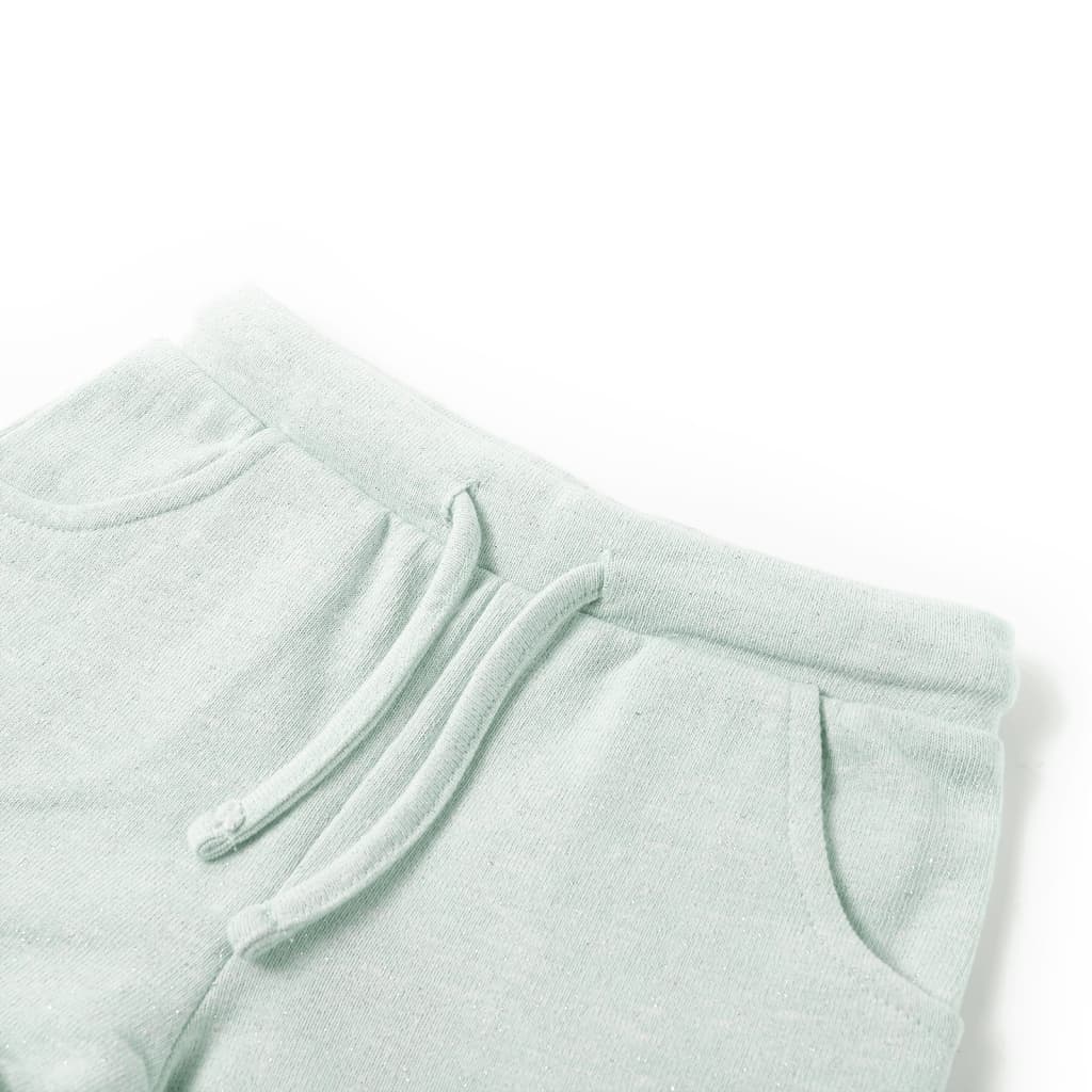 Vidaxl Shorts per bambini con Trekoord 116 Mint Mint -colorato