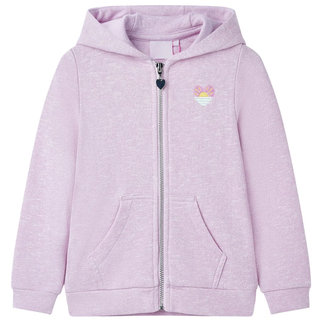 Vidaxl Children's Stupt with Hood e Rits 92 Mixed Lila