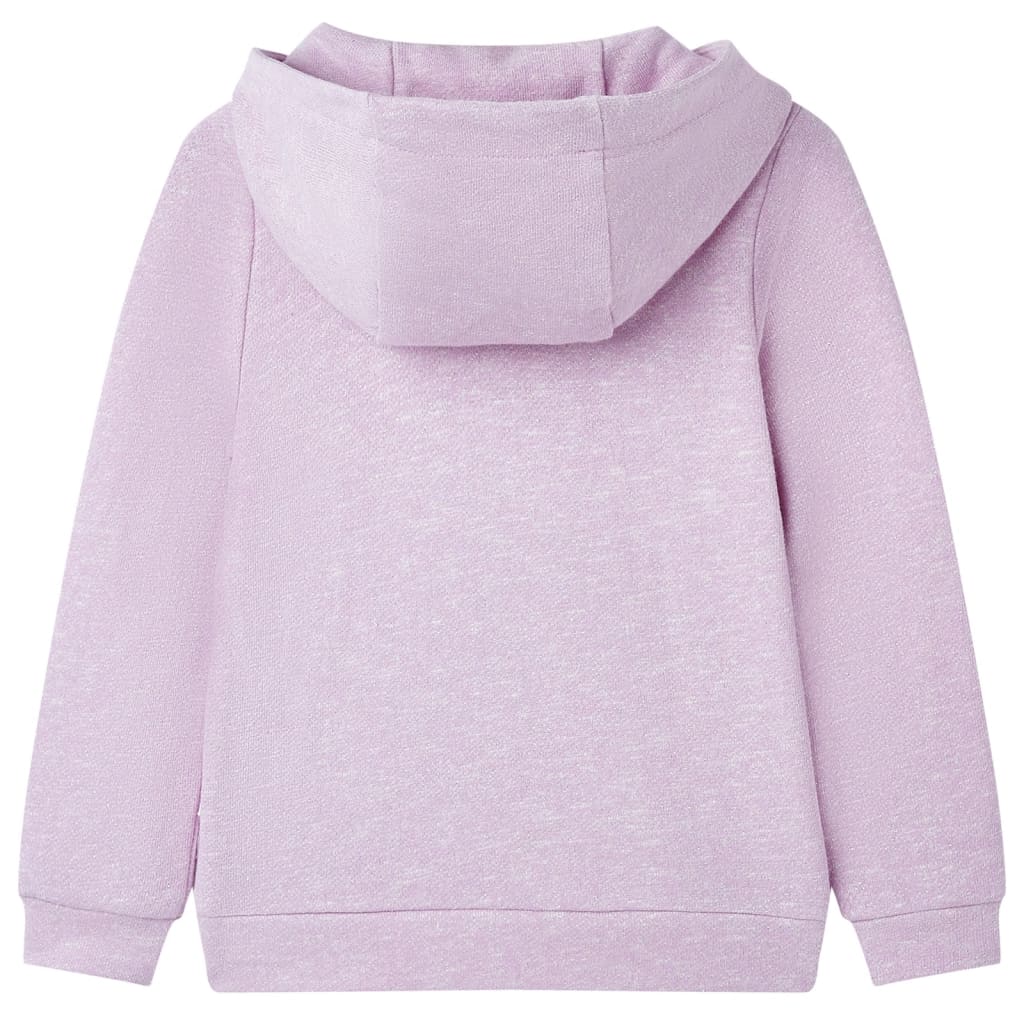 Vidaxl Children's Stupt with Hood e Rits 92 Mixed Lila