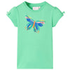 Vidaxl kindershirt 104 lichtgroen