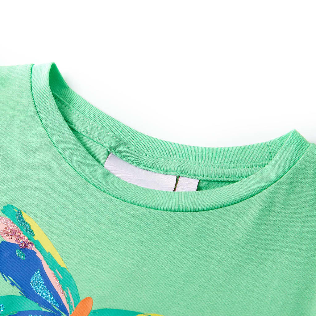 Vidaxl Children's Shirt 104 Greeno chiaro