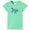 Vidaxl kindershirt 116 lichtgroen
