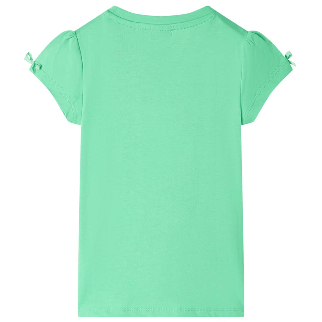 Vidaxl Children's Shirt 116 Greeno chiaro