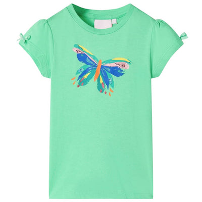 Vidaxl Children's Shirt 128 Greeno chiaro