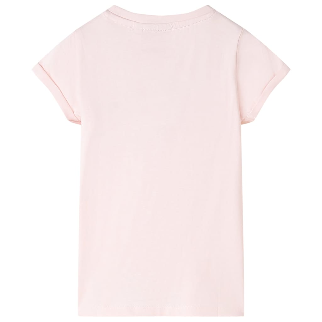 Vidaxl Camisa para niños 140 Rosa suave