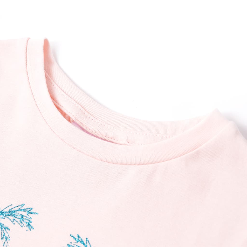 Vidaxl Camisa para niños 140 Rosa suave