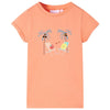 Vidaxl kindershirt 128 perzikkleurig
