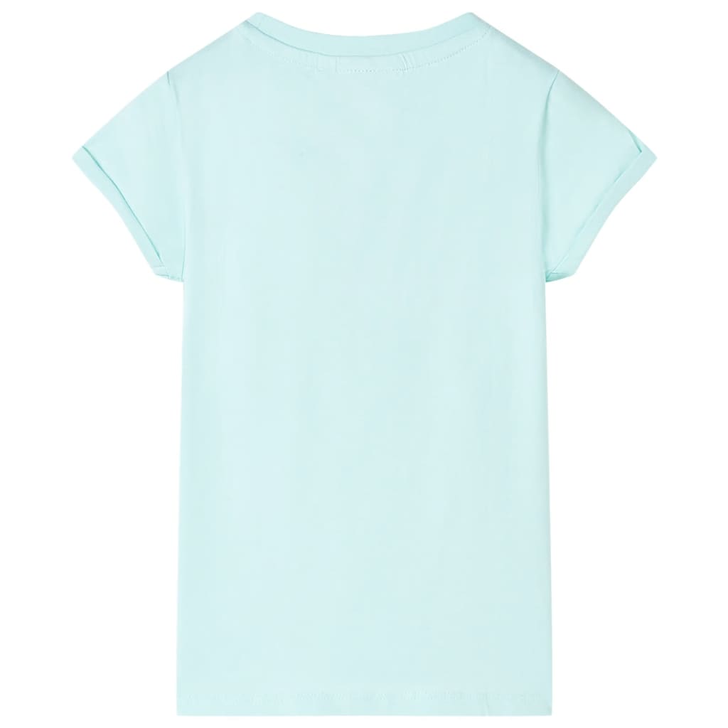 Vidaxl Shirt per bambini 116 Blu chiaro