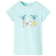 Vidaxl kindershirt 140 lichtzeeblauw
