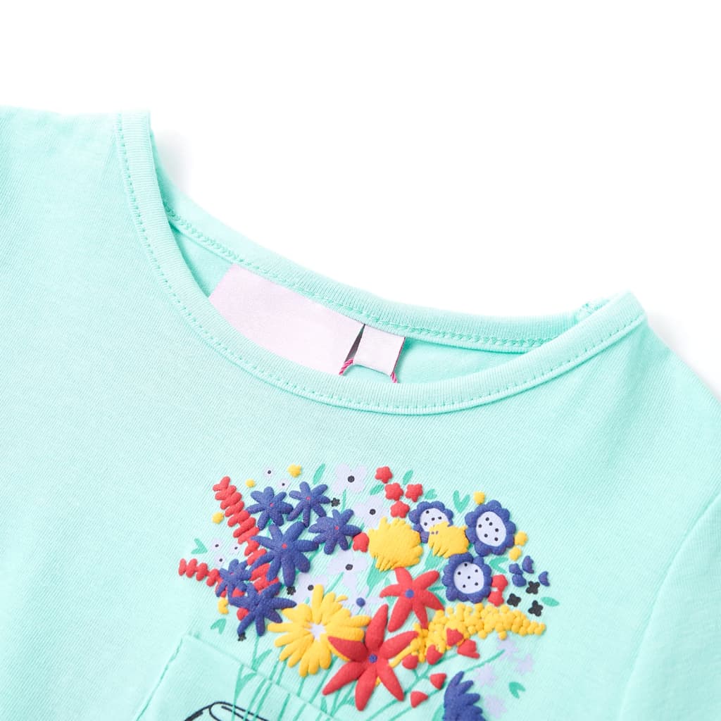 Vidaxl Children's Shirt 92 Light Mint