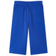 Pantaloni per bambini Vidaxl con gambe larghe 116 cobalto blu