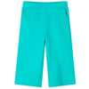Pantalones para niños Vidaxl con piernas anchas 116 Mint Colored