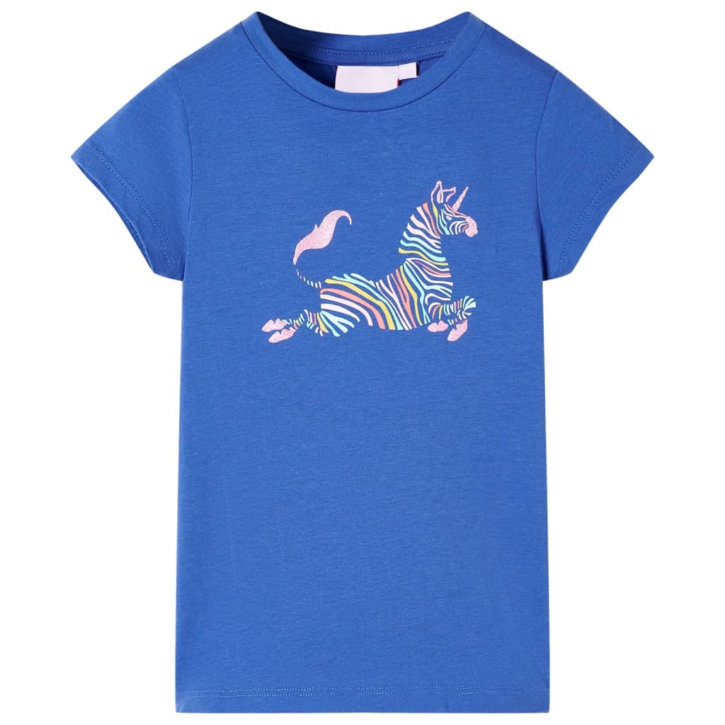 Vidaxl Children's Shirt 104 Cobalt Blue