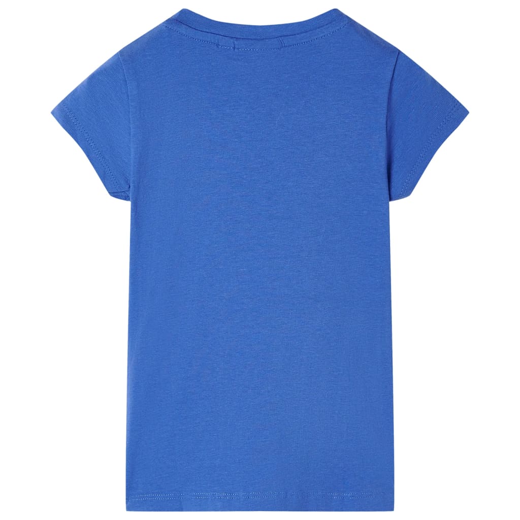 Vidaxl Children's Shirt 116 Cobalt Blue